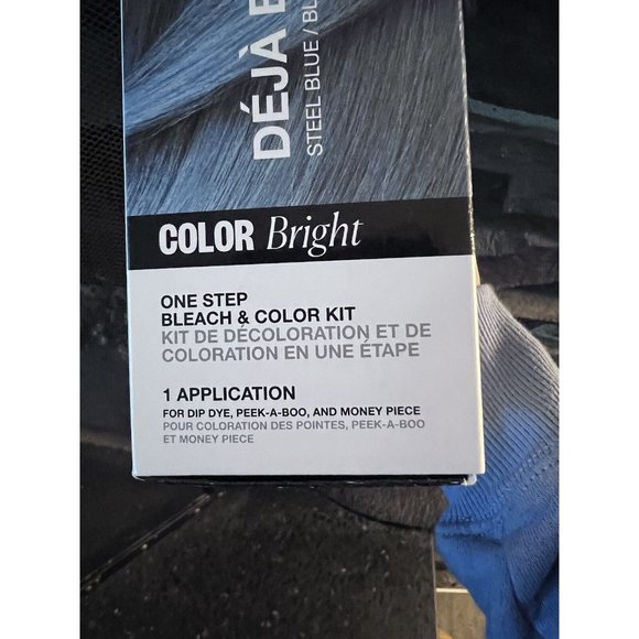 IGK Color Bright Bleach and Color Kit Deja Blue - Picture 8 of 9